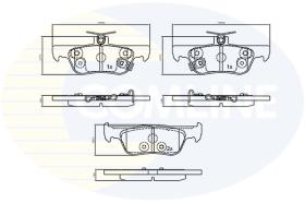 COMLINE CBP34027 - PASTILLAS DE FRENO COMLINE