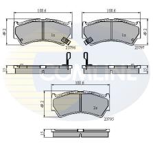 COMLINE CBP3883 - PASTILLAS DE FRENO COMLINE